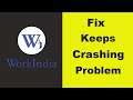 Fix "Workindia" App Keeps Crashing Problem Android & Ios - Workindia App Crash Issue