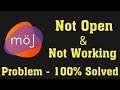 How To Fix Moj App Not Open Problem Android & Ios || How To Fix Moj App Not Working Problem