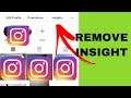 How To Remove Insights From Instagram Profile