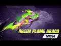 ইভো গান: M1014 Green Flame Draco | Garena Free Fire
