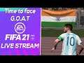 Messi 's Argentina vs Indian Football team : EA SPORTS™ FIFA 21 Live Hindi Gameplay