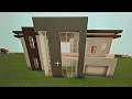 Minecraft Tutorial: How To Make A Modern House #44!