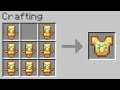 Minecraft UHC but you can craft armor from totems of undying...