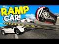 Ramp Car Army VS Highway Traffic Creates Awesome Crashes! -  BeamNG Gameplay & Crashes