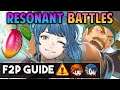 REGINN IS FLASH! Resonant Battles F2P NO SI Guide (Week 58) Fire Emblem Heroes [FEH]