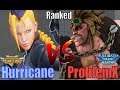 SFV CE Hurricane (Cammy) VS ProblemX(Abigail) Ranked【Street Fighter V Champion Edition】ストリートファイターV
