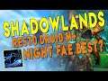 Shadowlands RESTO DRUID Mythic Plus Dungeon Gameplay - Night Fae Covenant is Best? WoW Beta