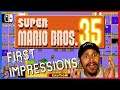 SUPER MARIO BROS. 35 IS A MARIO BATTLE ROYALE ? | FIRST IMPRESSIONS