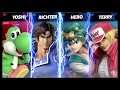 Super Smash Bros Ultimate Amiibo Fights   Terry Request #124 Yoshi vs Terry & Friends