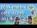 Terraria - 1.4 Maximum enemy coin drops (become rich overnight!)
