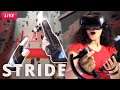 THIS IS PARKOUR IN THE MATRIX! Stride VR Valve Index Gameplay
