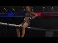 UFC 3 Female My Career Mode Episode 27 Deadly Knee Strike