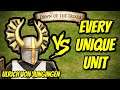 ULRICH VON JUNGINGEN vs EVERY UNIQUE UNIT | AoE II: Definitive Edition