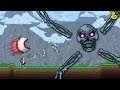 Using the Twins against Skeletron Prime! Terraria Eternity Mode Let's Play #30