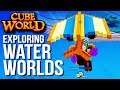 WATER WORLDS !! - Let's Play Cube World 2019 [Co-Op] | Episode #16
