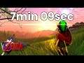 [WR] Speedrun any% Ocarina of Time en 7:09:850 par Amateseru | Commenté en Français