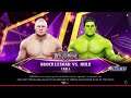 WWE 2K19 - BROCK LESNAR VS HULK (TABLES MATCH)