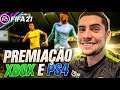 😂 ZICA EM DOBRO?! PREMIAÇÃO PS4 E XBOX - PACK OPENING - FIFA 21 ULTIMATE TEAM