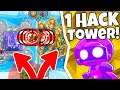 1 HACKED Tower Challenge in Bloons TD Battles with JeromeASF!