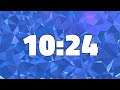 10 MINUTES AND 24 SECONDS TIMER COUNTDOWN [624 seconds - 10:24]