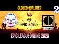 5Men vs Extremum Game 2 | Bo3 | Closed Qualifier Epic League | Dota 2 Live