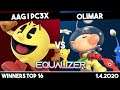 AAG | PC3X (Pacman) vs Syco (Olimar) | Winners Top 16 | Equalizer #2