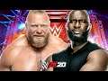 BROCK LESNAR vs OMOS | WWE 2K20