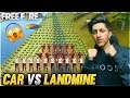 Car Vs Landmine With 49 Other Players - Garena Free Fire
