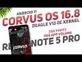 Corvus OS 16.8 + Deagle V13 OC Kernel | Redmi Note 5 Pro | Android 11 | ZenParts, Per App Volume