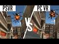Crisis VRigade 2 PSVR vs PC VR Graphics Comparison