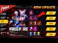 Free Fire New Upcoming Events||Free Fire New Updates ||AK GAMINGYT