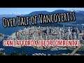 🇨🇦Half of Greater Vancouver cant afford a 1 bedroom Rental⛔