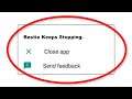 How To Fix Bestie Keeps Stopping Error Android & Ios - Fix Bestie App Not Open Problem