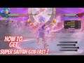 How to Obtain Super Saiyan God Transformation FAST! IN DRAGON BALL XENOVERSE 2!