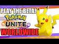 How to play Pokemon UNITE Beta ANYWHERE in the World