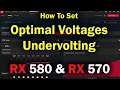 How to Undervolt RX 570 RX 580 Stable Voltages EXPLAINED - Lower Temps - How to Fix Overheating GPU