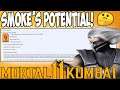 Mortal Kombat 11 - THE POTENTIAL OF SMOKE! (Smoke Redesign and KP2 Leaks)