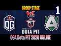 OG vs Alliance Game 1 | Bo3 | Group Stage OGA Dota PIT 2020 Online | DOTA 2 LIVE