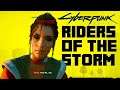 Riders Of The Storm Mission - Cyberpunk 2077 (RAW PS4 PRO Gameplay)