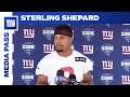 Sterling Shepard on Possible Week 6 Return | New York Giants