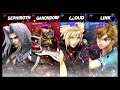 Super Smash Bros Ultimate Amiibo Fights – Sephiroth & Co #308 Sephiroth & Ganondorf vs Cloud & Link