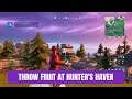 Throw Fruit At Hunter's Haven | Epic Quest Guide | Fortnite Week 13 Challenges