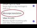Viber || Message Translation Language Settings