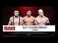 WWE 2K19 Kane '04 VS Cole Quinn,Drew Gulak Triple Threat Ladder Match WWE 24/7 Title