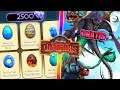 ABRIENDO 10 HUEVOS DE DRAGÓN LEGENDARIO EN ESCUELA DE DRAGONES | SCHOOL OF DRAGONS MORTIS HTTYD