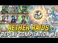 Aether Raids Defense Replays Compilation #1 Ft. Ground Orders | Fire Emblem Heroes