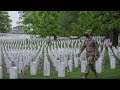 Arlington National Cemetery limits visits to family members only on Memorial Day