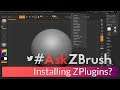 #AskZBrush: “How can I install a ZPlugin I downloaded from the Resource Center?”