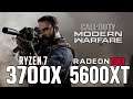 Call of Duty Modern Warfare on Ryzen 7 3700x + RX 5600 XT 1080p, 1440p benchmarks!