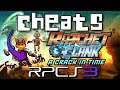 Cheats for Ratchet & Clank Future: A Crack in Time for RPCS3